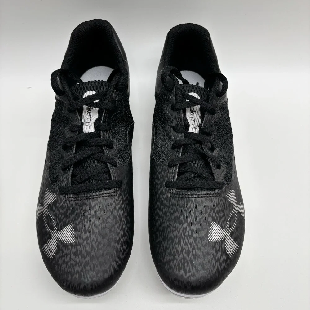 Under‎ Armour UA Kick Sprint 4 Black Size 9M 10.5W Sprinting Flexible